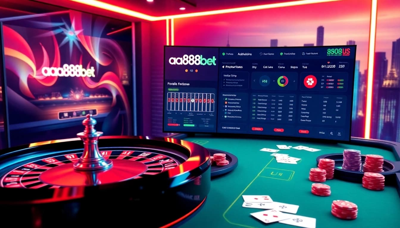 Experience the excitement of online gambling with aa888bet.us, featuring dynamic poker games and roulette.
