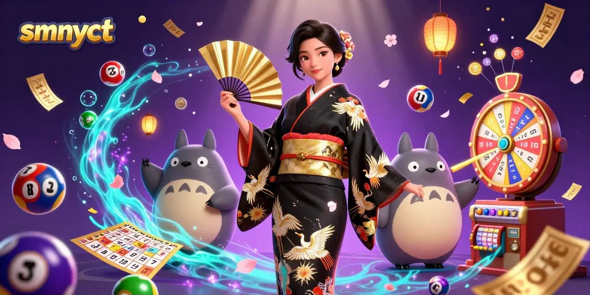 Engage with the vibrant world of smnyct and win big with colorful lottery elements and captivating characters.