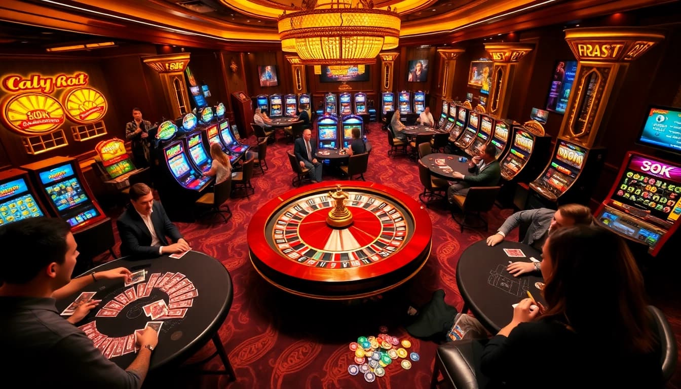Experience the thrill of an 8k bet with vibrant casino games and poker action.