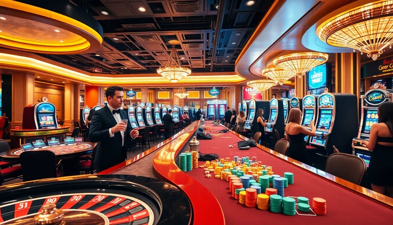 Experience the excitement of xn88com with vibrant casino games and luxury ambiance.
