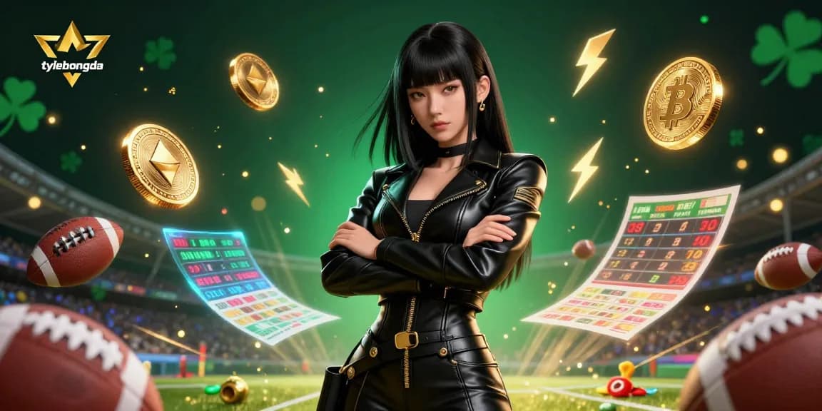 Engage with tylebongda for dynamic sports betting insights, capturing odds in a vibrant scene.