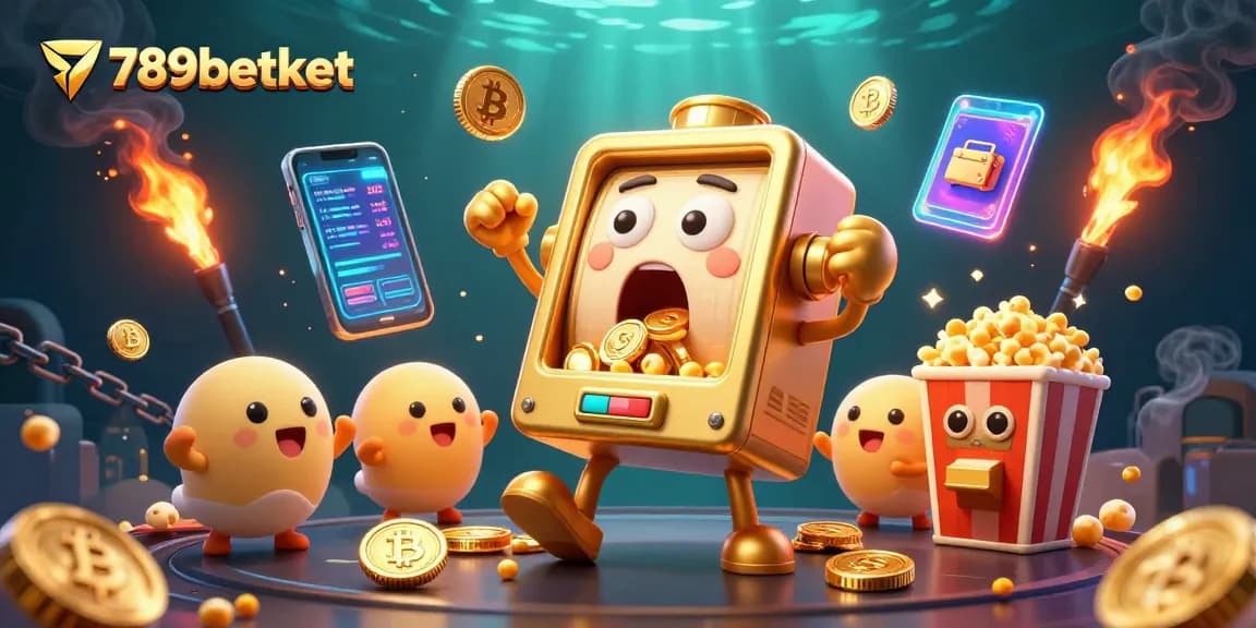 Slots excitement and jackpots abound with 789betket's vivid online casino graphics.