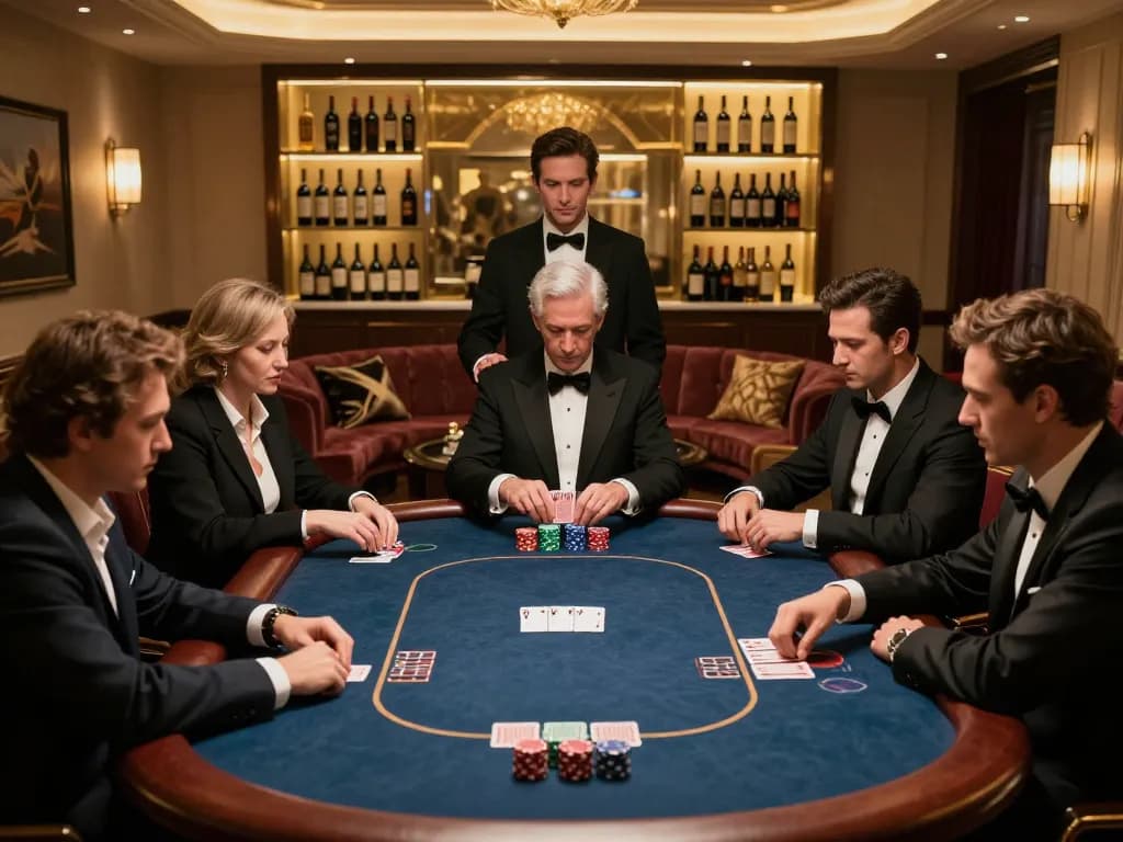 Engaging high-stakes poker gameplay scene in a luxurious casino setting featuring https://www.bearcreekwatershed.org/macroinvertebrates.
