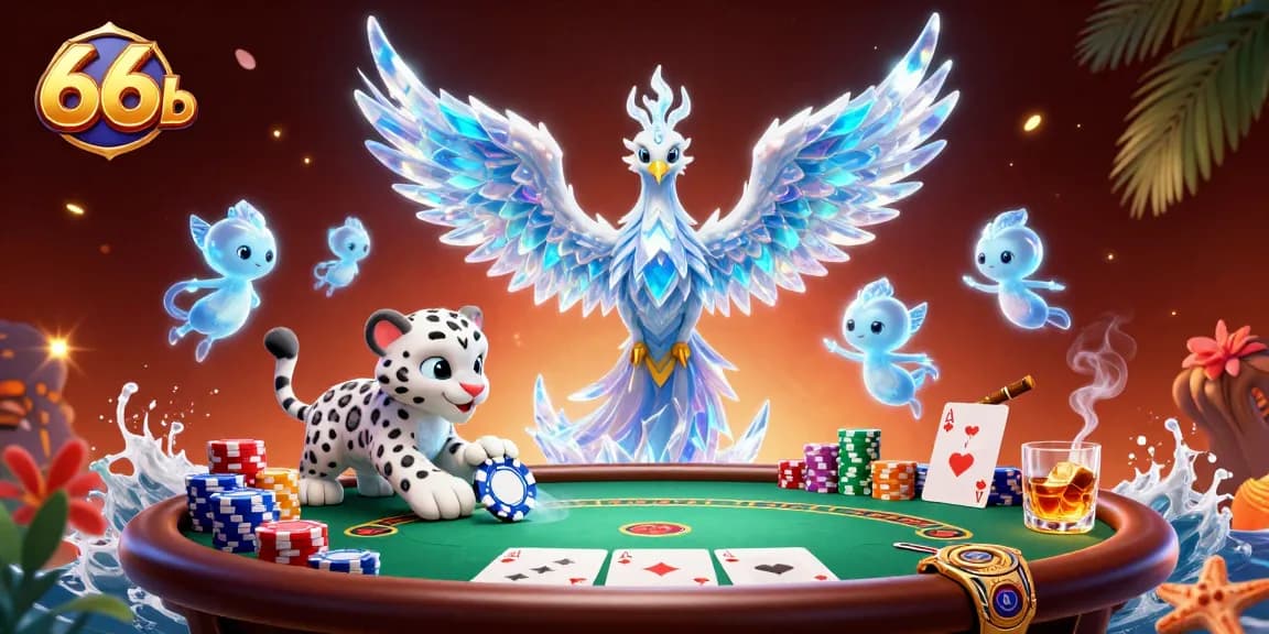 Engage with thrilling games at 66b featuring a mystical phoenix and poker elements.