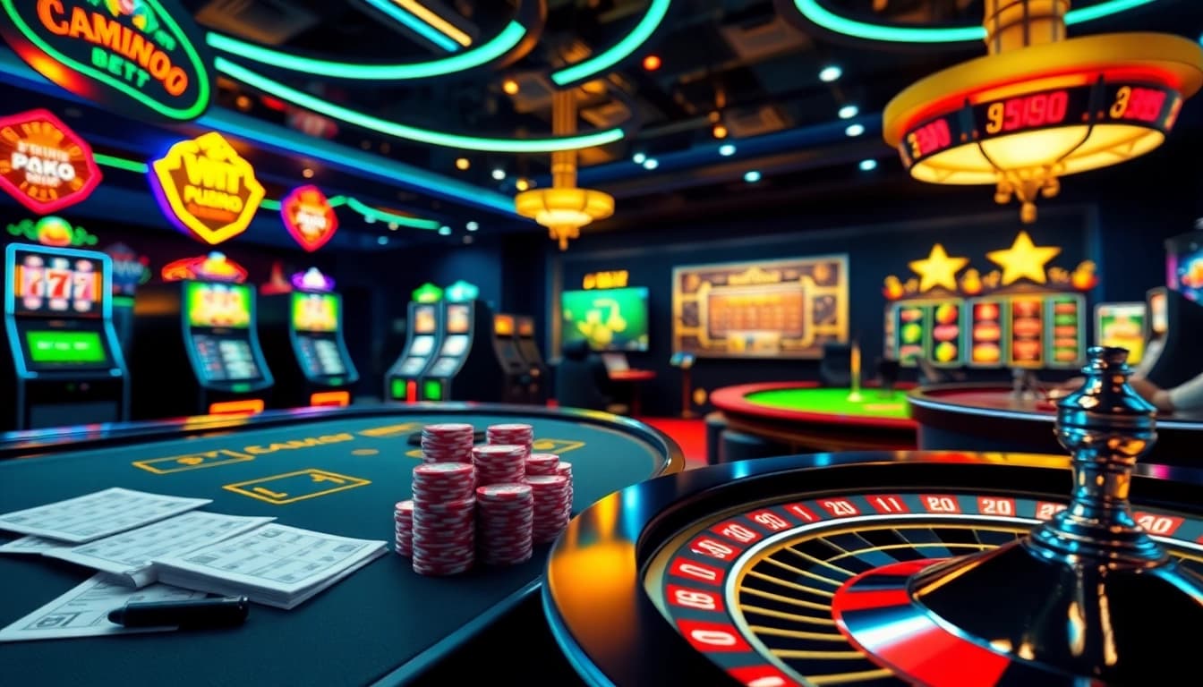 Experience the thrill of winning at trang chủ hello88, showcasing an exciting online gambling atmosphere with vibrant games and engaging visuals.