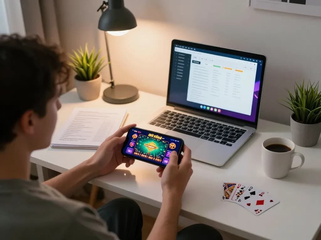 Enjoy online gaming with tải hitclub app in a cozy home setup