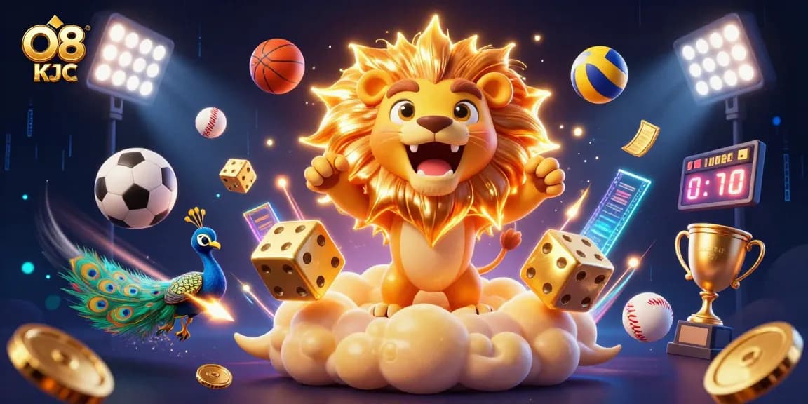 Play with O8 KJC and enjoy thrilling sports betting excitement in a vibrant casino environment.