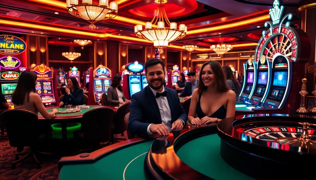 Experience the thrill of luxury gaming at https://xx88.promo/ with vibrant slots and engaging players in a glamorous casino.