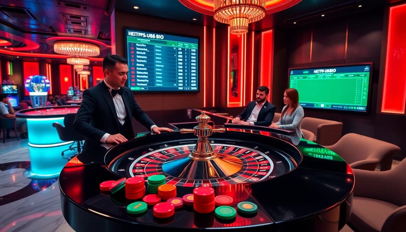 Players enjoy a thrilling roulette game at https://uu88.bio/, combining excitement and strategy.