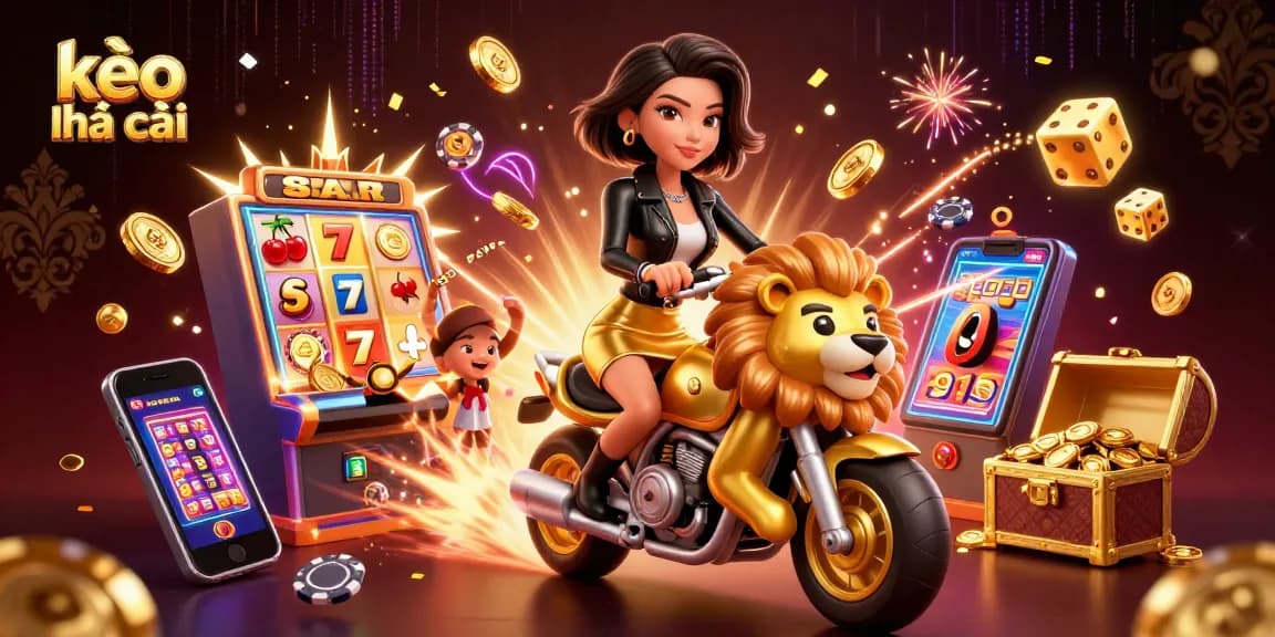 Experience the thrill of kèo nhà cái with our engaging gambling scene and vibrant characters.