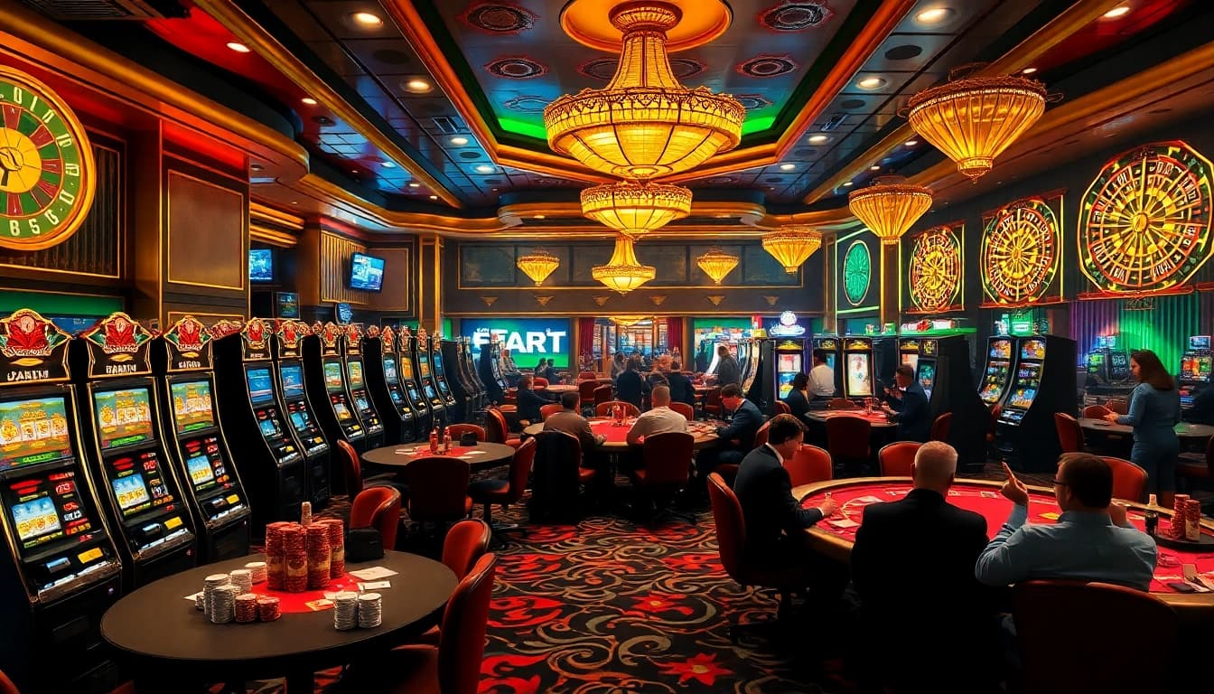 Lương Sơn TV bóng đá brings excitement to high-stakes gambling with vibrant casino scenes and lively gameplay.