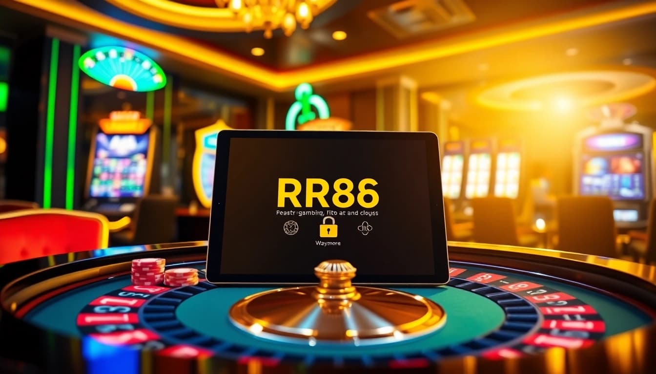 Experience the excitement of betting at RR88 with vibrant casino games and online interfaces.