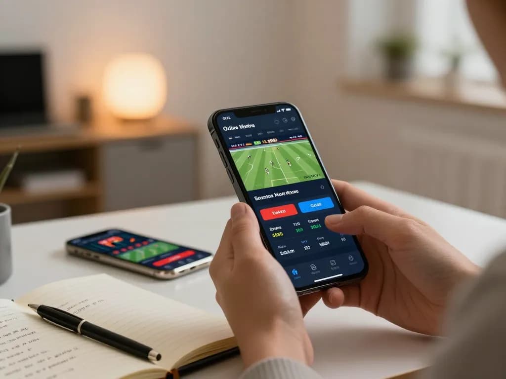 UU88 sports betting interface displayed on smartphone, showing live odds and strategic gameplay.