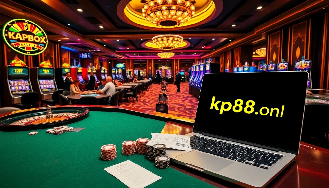 Watch players winning big at https://kp88.onl/ in a vibrant casino atmosphere filled with excitement.