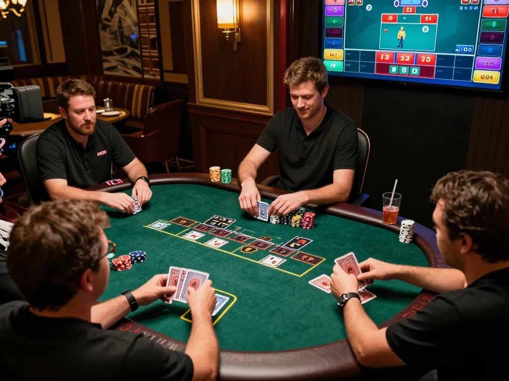 Players engaged in blackjack at MAN88 online casino, enhancing their skills and winning strategies.