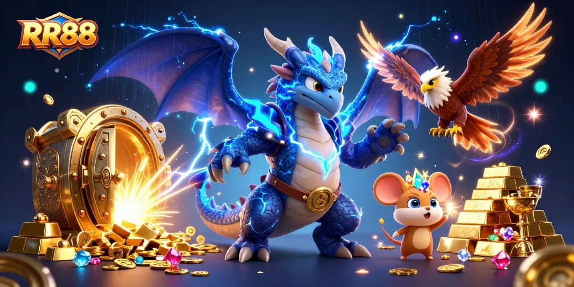 Engage with RR88's electrifying casino experience, featuring dynamic gaming elements and vivid graphics.