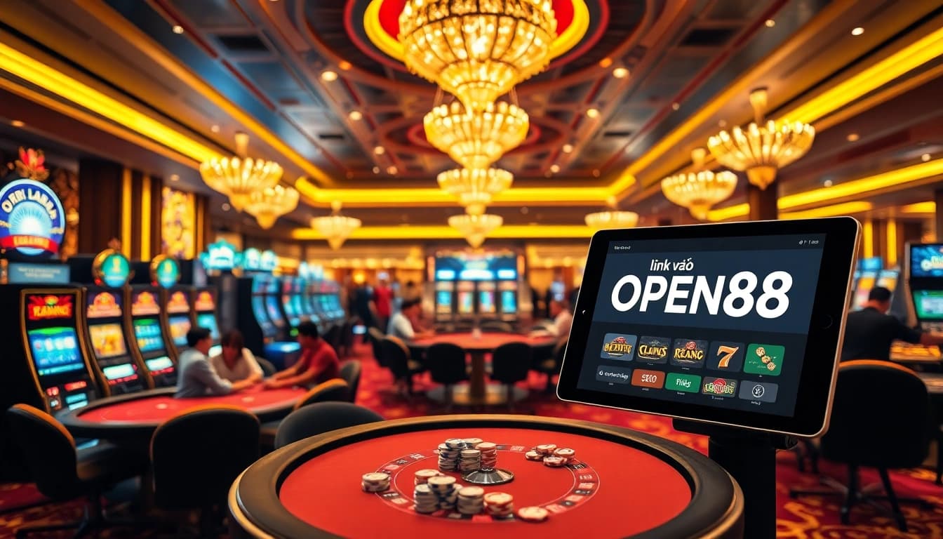 Experience the thrill of the casino with link vào OPEN88 where players engage in excitement and strategy.