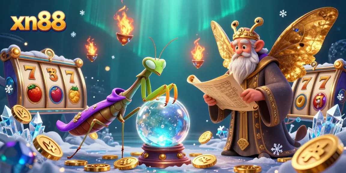 Engage with xn88's thrilling slot machines featuring vibrant characters and glittering casino elements.