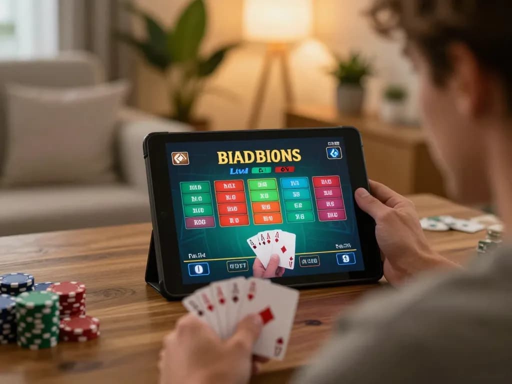 Engaging online blackjack gameplay on 33win33win, showcasing live dealer interaction.