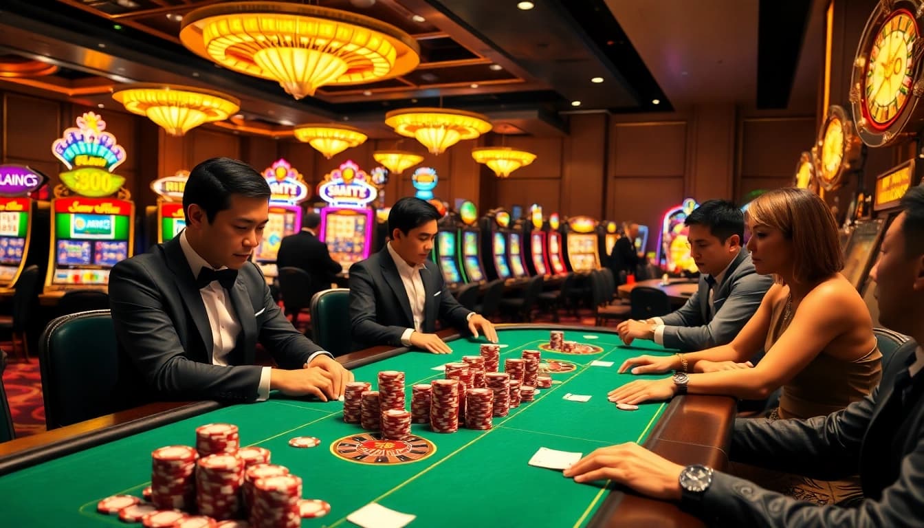 Experience the excitement of gambling at https://888p.se.net/ with vibrant gaming action in a luxurious casino environment.