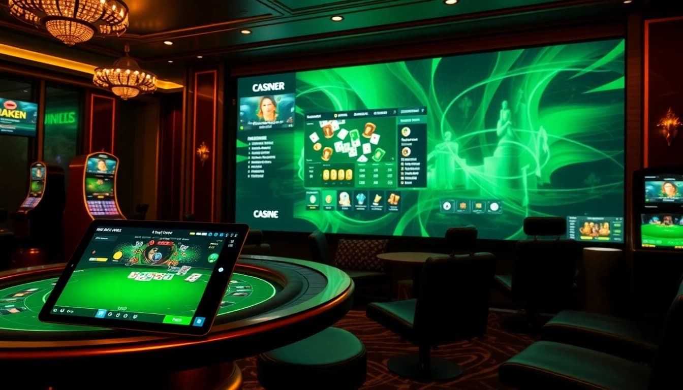 Experience the excitement of ev88win.live with a stunning online casino interface showcasing vibrant games and betting options.