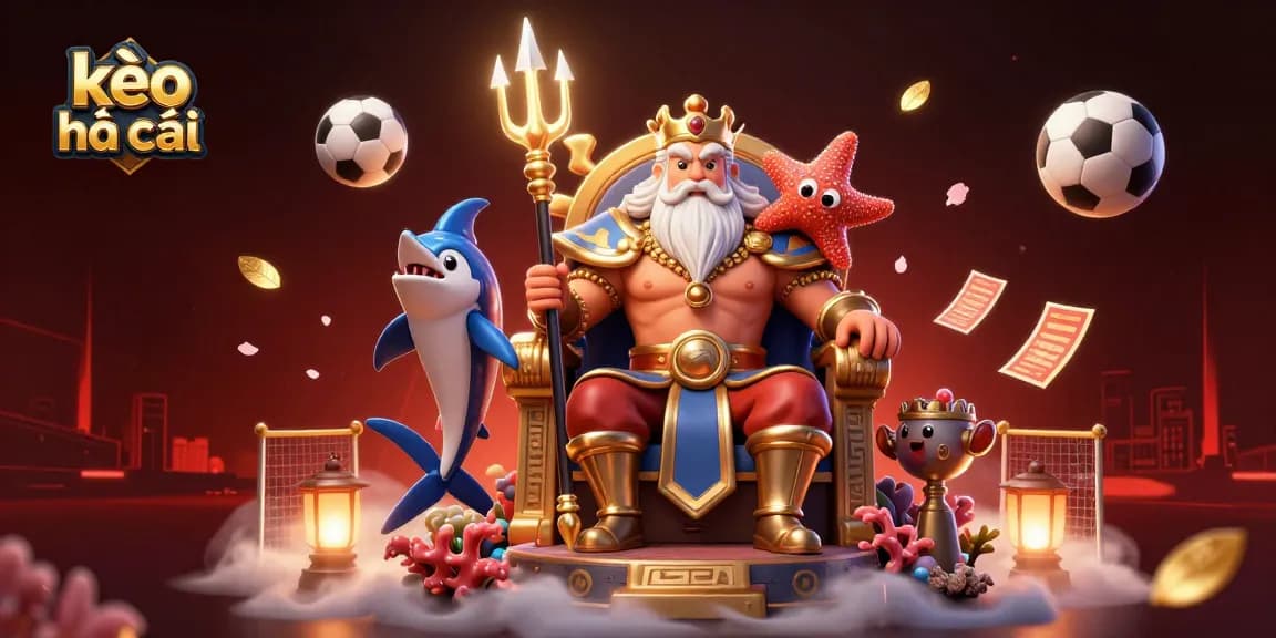 Place bets on kèo nhà cái with sport-themed elements, capturing the excitement of online wagering.