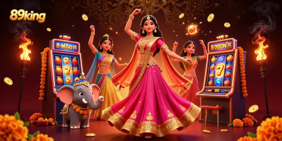 Spin for fortunes with 89king on vibrant slot machines, featuring colorful 3D graphics.