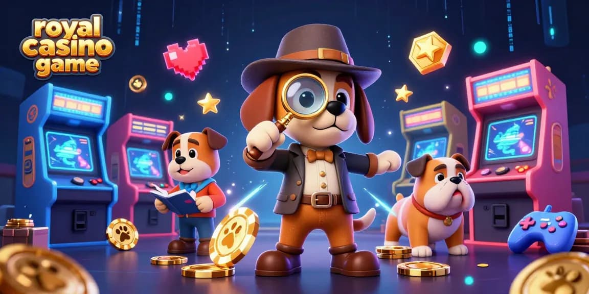 Engage in thrilling gameplay with the royal casino game featuring various colorful casino elements and characters.