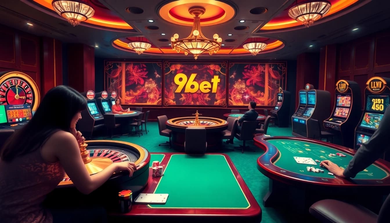 Engaging gameplay on the trang chủ 9bet platform showcasing luxury casino elements for an exciting betting experience.