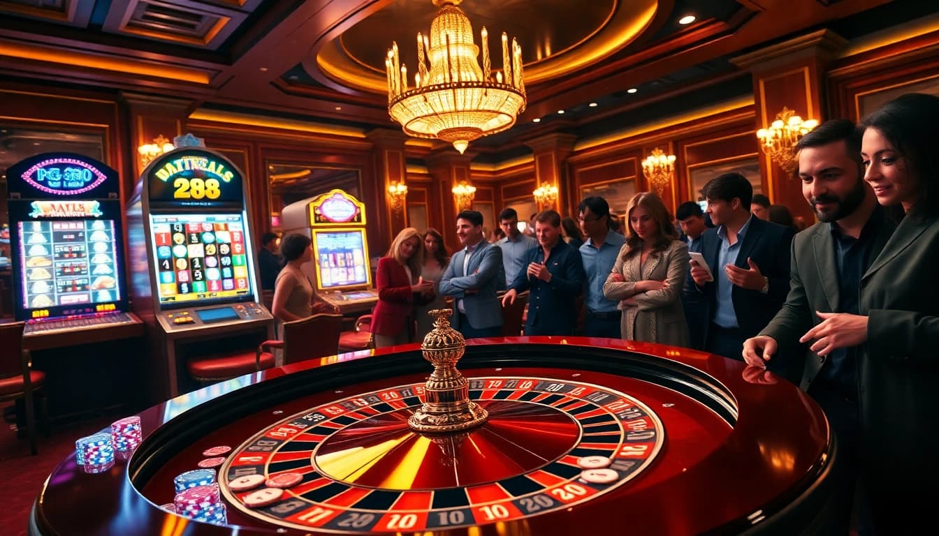 Experience the thrill of gambling at http://pg88.tattoo/ with lively casino tables and vibrant slot machines.