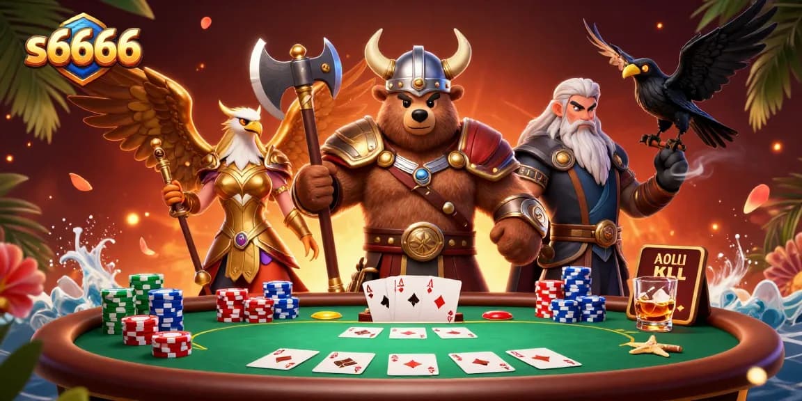 Experience thrilling strategies with s6666 in this vibrant casino atmosphere.