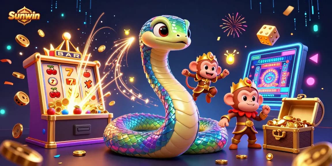 Experience Sunwin with a thrilling jackpot explosion and magical casino atmosphere.