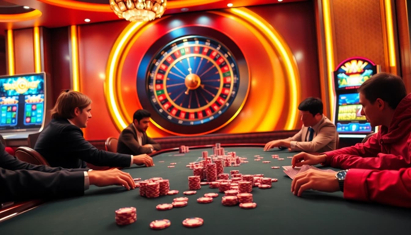 Enjoy thrilling gameplay at luck8.london with exciting poker action and a luxurious casino atmosphere.