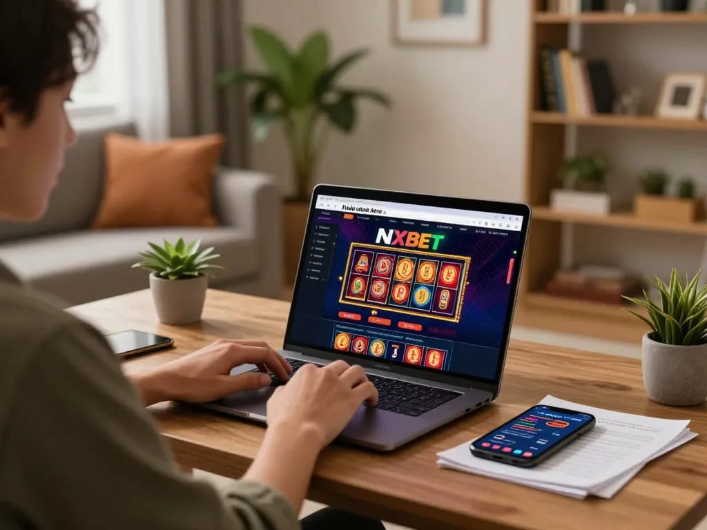 Engaging online casino gaming at Nhà cái XIBET with vibrant interface and cozy atmosphere.