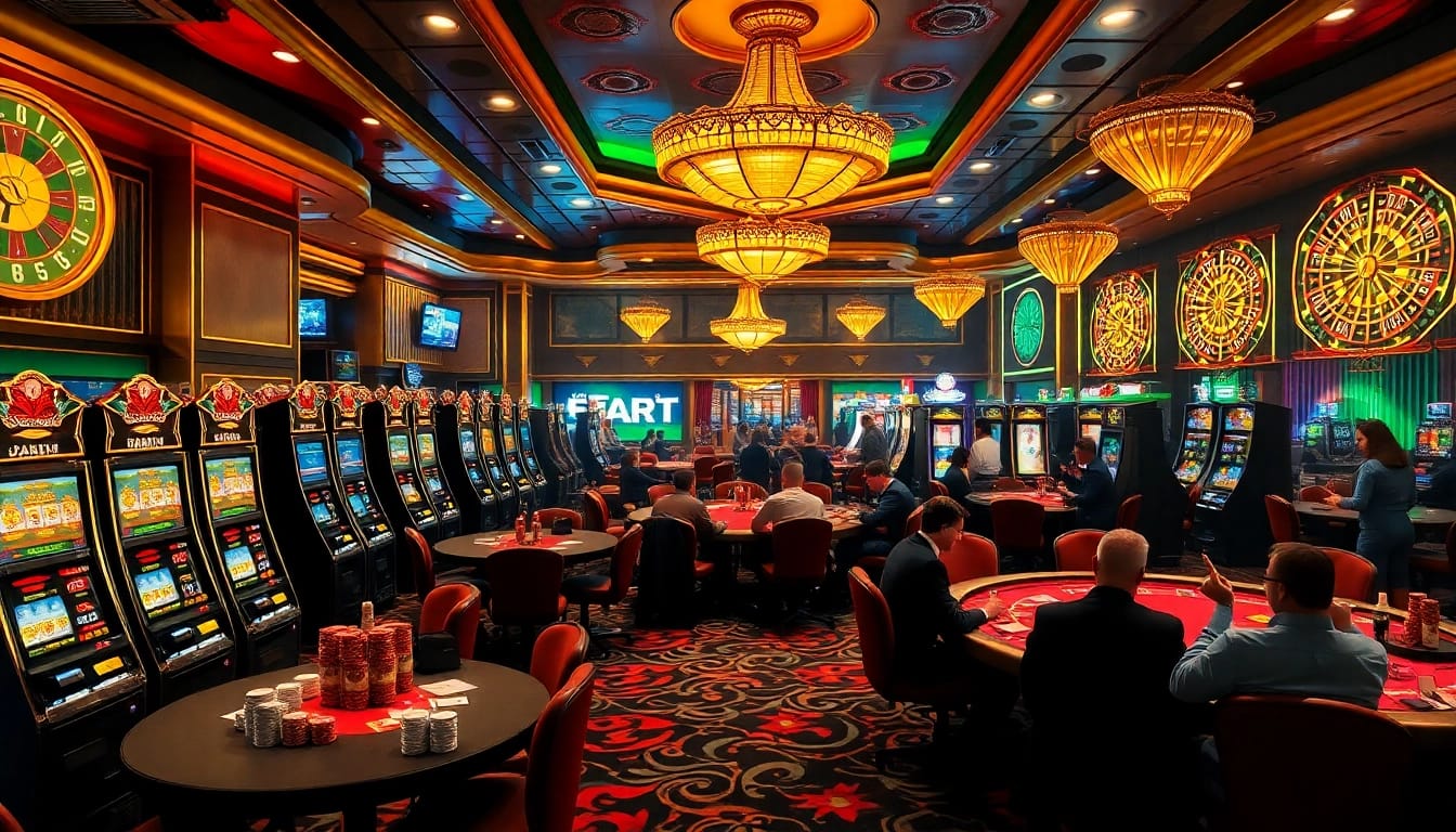 Lương Sơn TV bóng đá brings excitement to high-stakes gambling with vibrant casino scenes and lively gameplay.