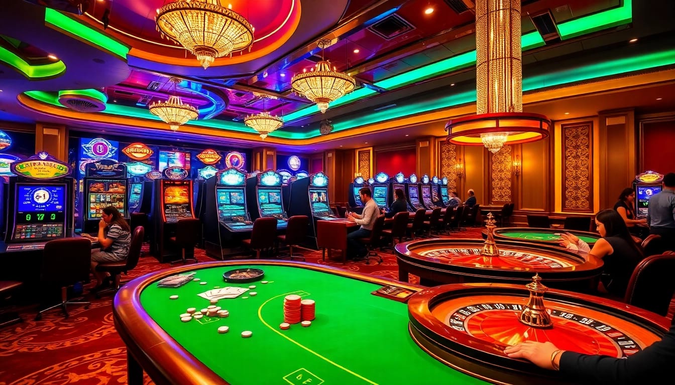Experience dynamic gameplay at ww88 with vibrant casino tables and exciting slot machines.