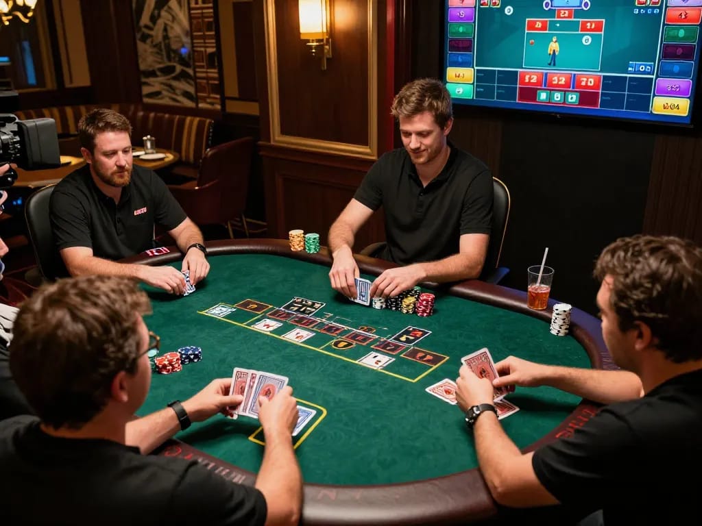 Players engaged in blackjack at MAN88 online casino, enhancing their skills and winning strategies.