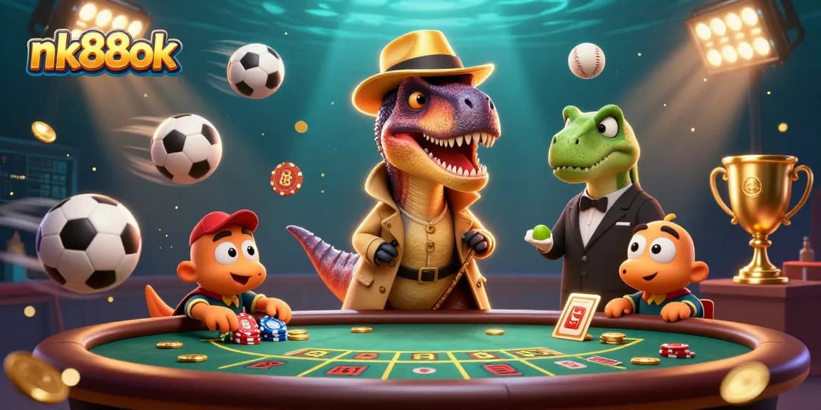 Join the action at nk88ok with a velociraptor card counter, stegosaurus pit boss, and compy pickpocketing chips.
