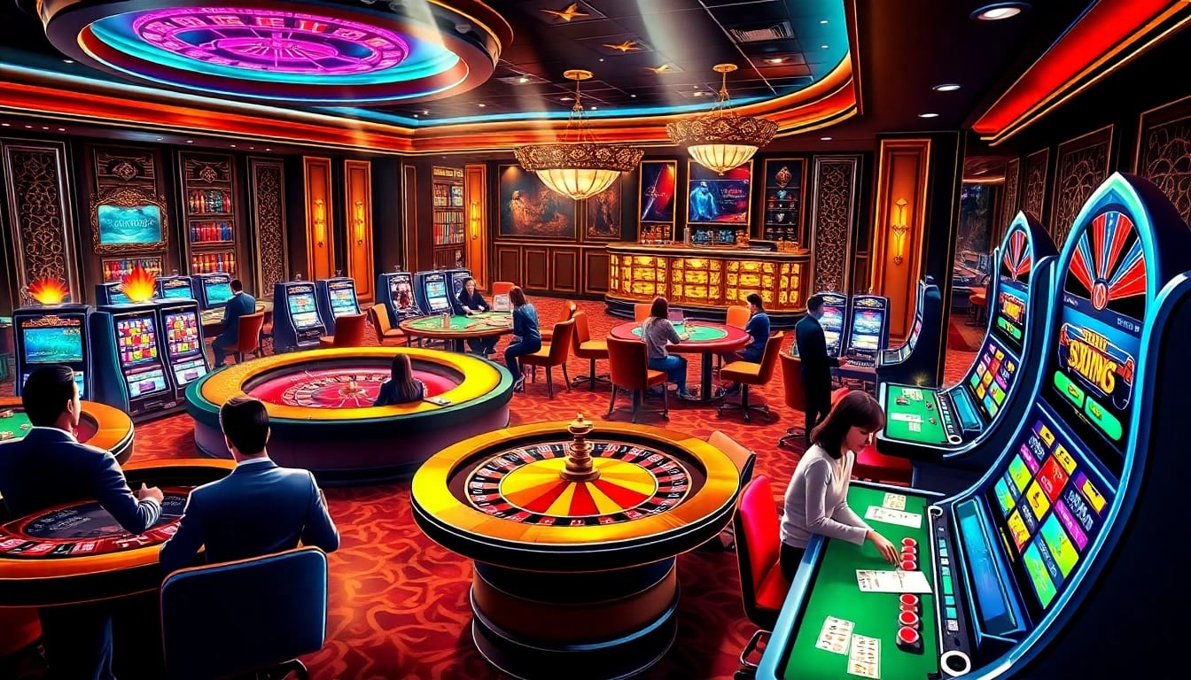 Experience the excitement of GG88 live betting in a luxurious casino atmosphere.