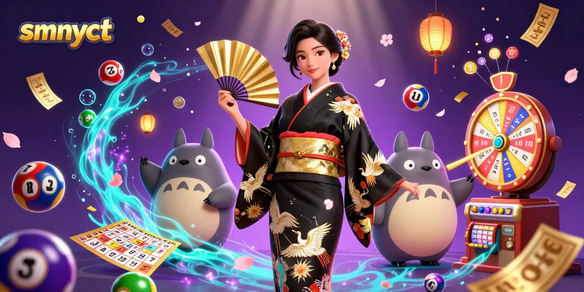 Engage with the vibrant world of smnyct and win big with colorful lottery elements and captivating characters.
