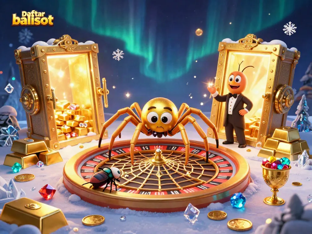 Engage with the thrilling universe of Daftar balisot while betting on a golden web roulette.