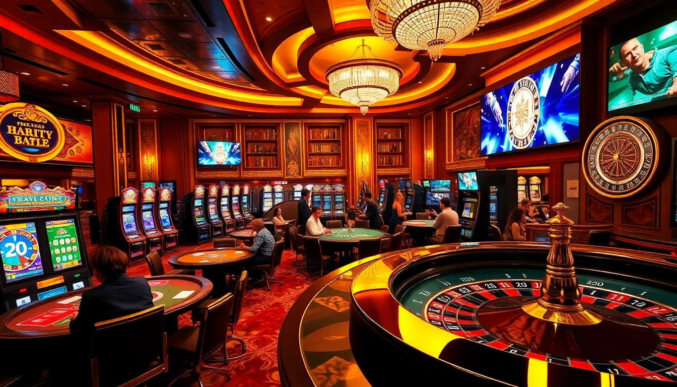 Experience the thrill of gaming at https://bl555.exchange/ with exciting poker tables and vibrant slot machines.
