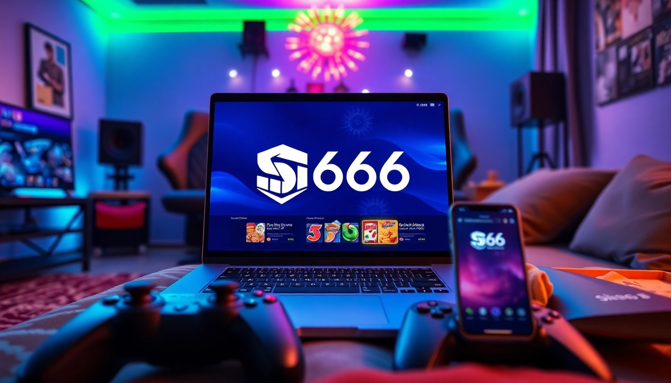 Online gaming experience at s666.nyc showcasing a vibrant setup.