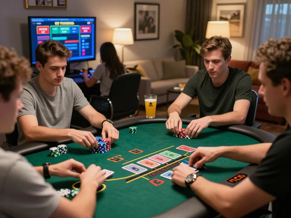 Experience dynamic gameplay at MM88's live dealer blackjack table from home, highlighting strategic action and excitement.