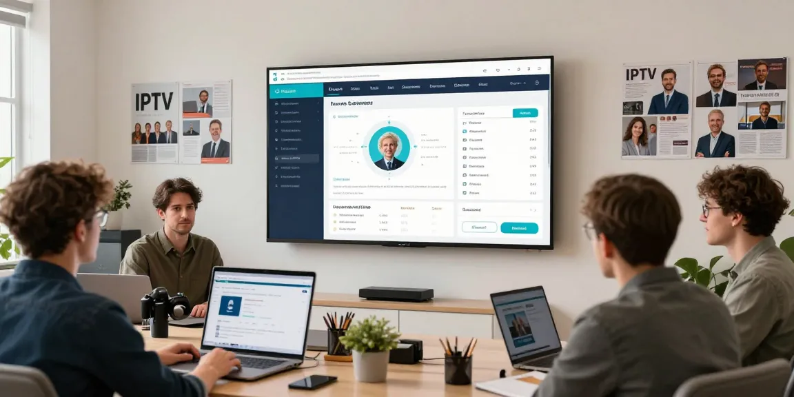 IPTV Reseller UK dashboard showcasing local business solutions for trusted providers.