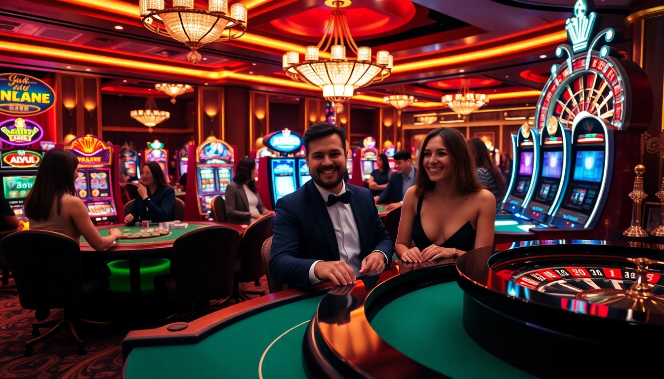Experience the thrill of luxury gaming at https://xx88.promo/ with vibrant slots and engaging players in a glamorous casino.
