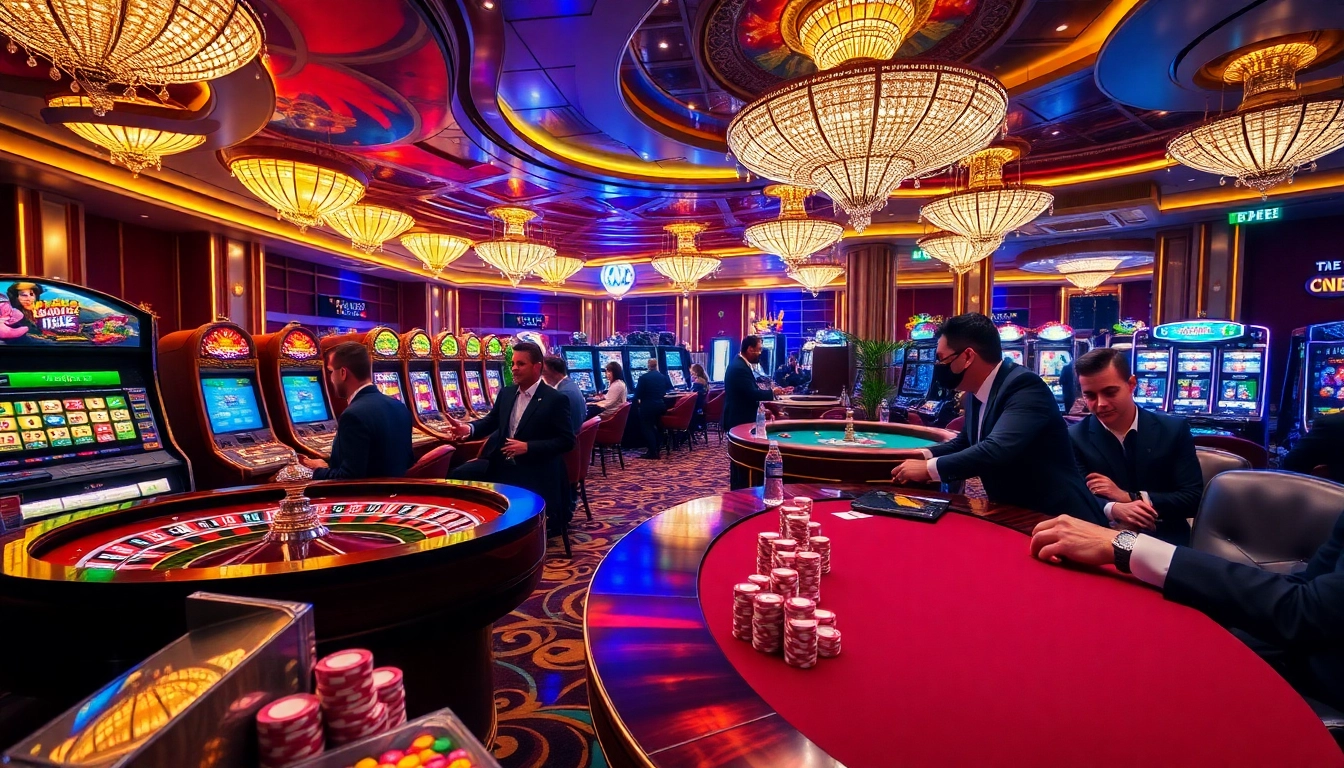 Experience the excitement of a lucky win at a vibrant casino table with engaging players.