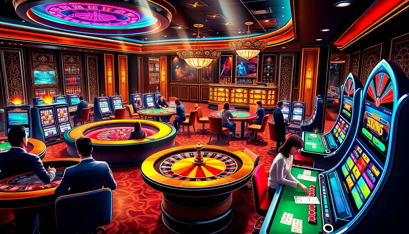 Experience the excitement of GG88 live betting in a luxurious casino atmosphere.