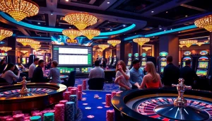 Experience thrilling gameplay at c54.gb.net with vibrant casino machines and dynamic betting action.