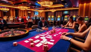 Experience high-stakes gaming at 888vi com with vivid poker chips, cards, and roulette.
